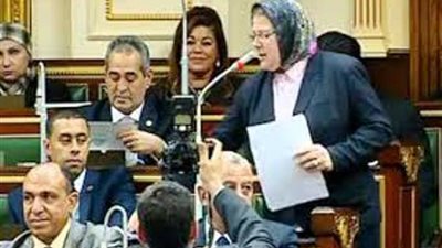 إصابة النائبة شيرين فراج عضو مجلس النواب بفيروس كورونا