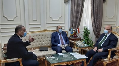 لمتابعة قانون التصالح.. تفاصيل لقاء محافظ القاهرة وأبو سنة