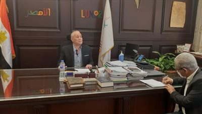 محافظ الأقصر يطلب سرعة الإنتهاء من مشروعات الصرف بالقرنة
