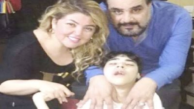 رسالة مؤثرة من مها احمد لابنها وهو على فراش