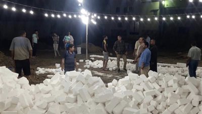 تحرير 82 محضرا .. وإزالة فورية لمباني بدون ترخيص بمركز قطور