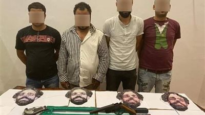 قناع وجه لاعب الكرة محمد صلاح يكشف تشكيل عصابى لسرقة المحلات التجارية بمدينة نصر