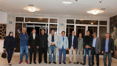 رئيس الاتحاد المصري للميني فوتبول يشكر خالد لطفي مؤسس منطقه الاسماعيلية