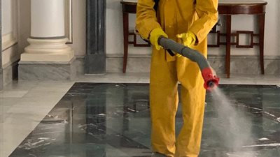 محافظ الغربية: تطهير وتعقيم 13 ألف و 823 منشأة حكومية لمجابهة 