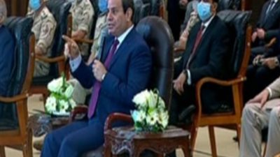 السيسي يؤكد : الدولة المصرية لديها القدرات الطبية لمواجهة كورونا والأمراض الأخرى