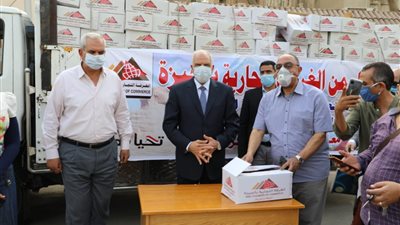 غرفة الجيزة تتبرع بـ23 مليون جنيه لمبادرة حياة كريمة