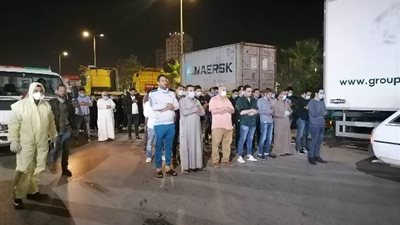 صلاة الجنازة على متوفاة بـ
