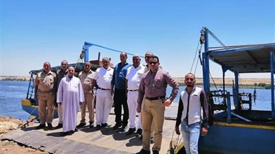التفتيش على المعديات النيليه ببنى سويف
