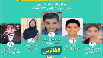شباب كفر الشيخ تحصد المركز الثاني على مستوى الجمهورية فى مسابقة الصوت الذهبى
