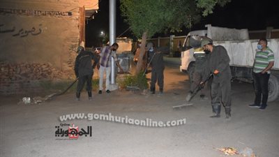حملة نظافة موسعة بالأقصر بقيادة السكرتير العام