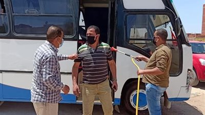 تكثيف حملات التطهير والتعقيم بالقنظرة شرق لمكافحة كورونا