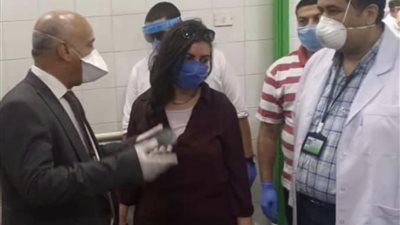 محافظ الغربية : توافر المستلزمات الوقائية والأدوية بمستشفيات العزل وتكليف وكيل الصحة بالمتابعة
