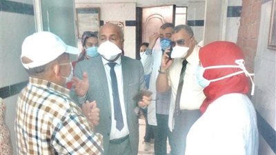 استمرار أعمال المتابعة اليومية لمستشفيات العزل بالغربية