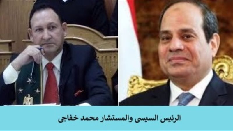 الرئيس السيسى والمستشار