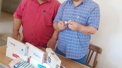 ضبط كمامات وكحول وسجائر مجهولة المصدر بالاسماعيلية