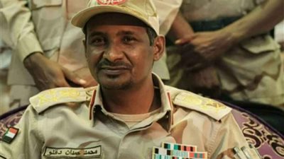 حميدتي: سنوقع اتفاق السلام مع الحركات المسلحة السودانية في 20 يونيو