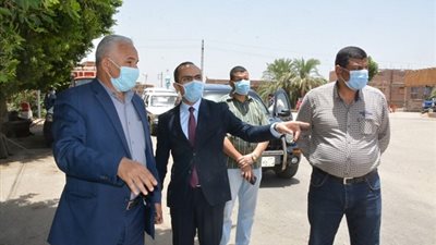 نائب محافظ سوهاج يتفقد مشروعات برنامج التنمية المحلية لصعيد مصر بمركز جرجا