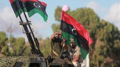 الجيش الليبى يسقط طائرة مسيرة قرب سرت ويدمر مدفعية الميليشيات الموالية لتركيا