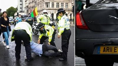 بعد مغادرته للبرلمان ..بوريس جونسون يسقط على اثر حادث مرورى
