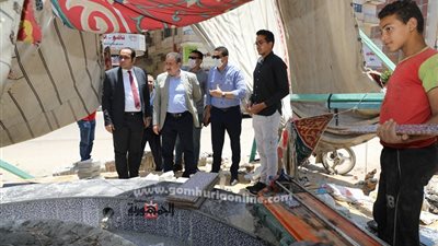 محافظ المنوفية يتفقد طريق قويسنا شبين الكوم .. بالصور والفيديـــو
