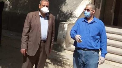 استمرار أعمال التطهير ومتابعة لجان امتحانات الثانوية العامه بسوهاج