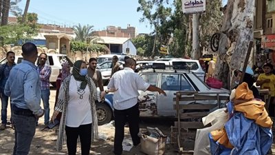 نشاط مكثف بمدينة بسبون .. فض الأسواق العشوائية .. إزالة الإشغالات وتطهير الشوارع والميادين