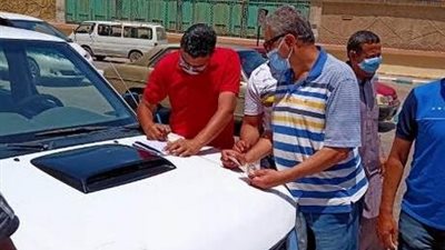 5 آلاف و300 جنية غرامات فورية لسائقي الشرقية لعدم ارتداء الكمامات الواقية