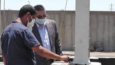 إنجاز الأعمال الإنشائية بمجزر حصة شبشير 