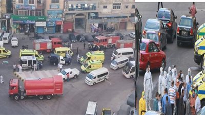 كارثة انسانية بالاسكندرية وفاة سبعة مرضى بكورونا اختناقا بمستشفى بدراوى صور