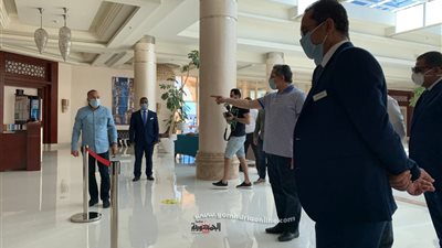 إحتفالية كبرى بمطار الغردقة اليوم لإستقبال اول رحلة طيران من اوكرانيا
