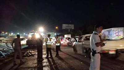 إصابة 3 في انقلاب سيارة بطريق الإسكندرية الصحراوي
