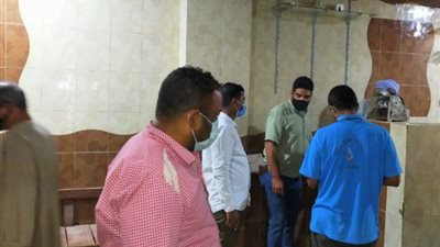 تحرير 14 محضر مخالفة إجراءات إحترازية بالقرنة غرب الأقصر