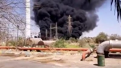 بعد انفجار مقر وزارة الدفاع ومحطة نووية.. حريق في محطة للغاز في إيران.. فيديو