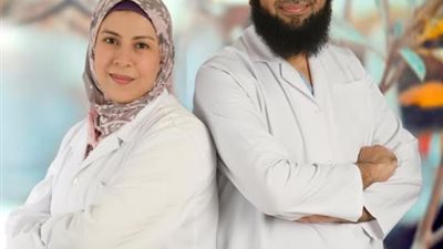 أيمن وأريج ....زوجان فى مهمة إنسانية بمستشفيات العزل بالأقصر وطنطا