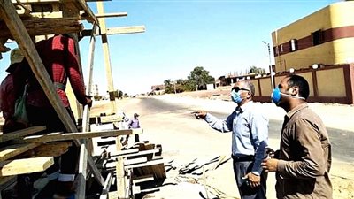 إجراء توسعات بممشي بلاط السياحى وزراعة 1000شجرة زيتون بالوادى الجديد
