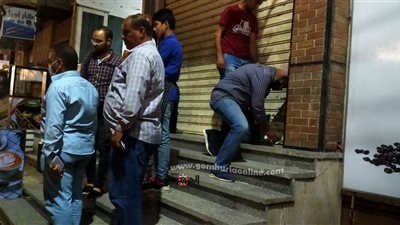 تشميع مطعم شهير بكورنيش النيل ببنى سويف