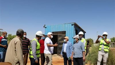 بتكلفة 175 الف جنيه تحويل بئر إنتاجي بموط للعمل بالطاقة الشمسية فى الوادى الجديد