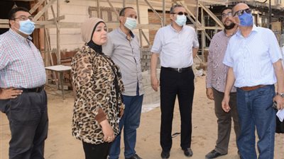 نائب محافظ الغربية يتابع أعمال تطوير العشوائيات .. وانتهاء تطوير مسار العائلة المقدسة