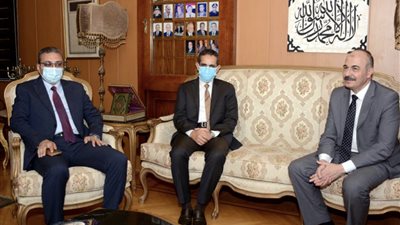 محافظ الغربية يقدم التهنئة للواء هانى مدحت مدير الأمن الجديد بالمحافظة
