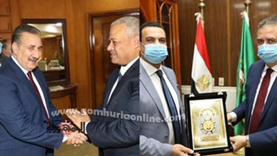 أبو ليمون يهنئ مدير أمن المنوفية الجديد .. ويكرم مدير الأمن الوطنى السابق