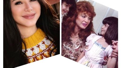زوجة يوسف الشريف تسخر من فك لغز ابنة مديحة كامل فى