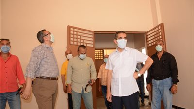 محافظ الغربية ونائبة يتفقدان المنطقة الصناعية بالمحلة الكبرى