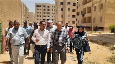 رئيس جهاز مدينة بدر يتفقد الأحياء السكنية بالمدينة لبحث مقترحات وشكاوى السكان