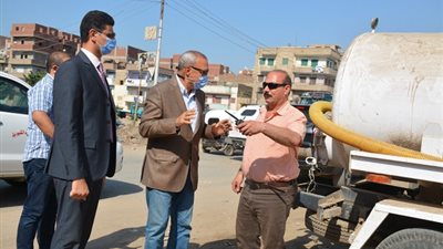 المحافظ يفاجئ مدن طوخ وشبين القناطر لمتابعة أعمال النظافة ورفع الإشغالات