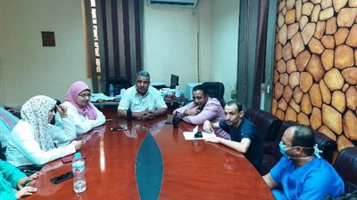 مستشفى الأقصر العام يستعد للتأمين الصحى الشامل.. بالصور