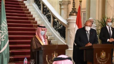 اهم ٧ تصريحات لوزير الخارجية في المؤتمر المشترك مع نظيره السعودي