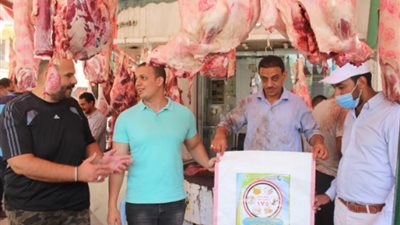 شركة الصرف الصحى بالقاهرة.. حملة توعية عن مخاطر القاء مخلفات ذبح الاضاحى