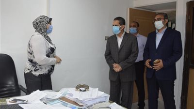 محافظ الغربية يقدم التهنئة للعاملين بديوان عام المحافظة بمناسبة حلول عيد الاضحى