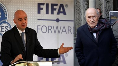 بلاتر يدعو لإيقاف إنفانتينو رئيس 