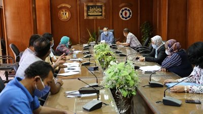 تكثيف أعمال النظافة وتدعيم الانارة العامة باحياء السويس